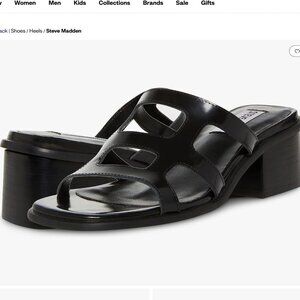 NWOT Steve Madden Women's Princess Heeled Sandal